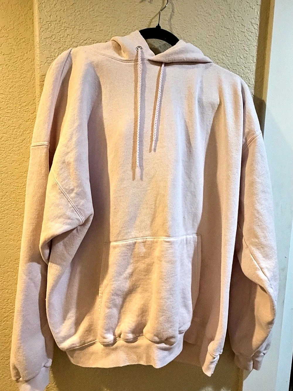 Pullover Hoodie in Pink Like New